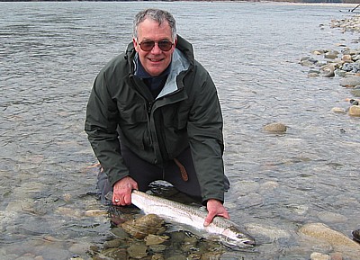 Roger with a Skagit River Wild Steelhead